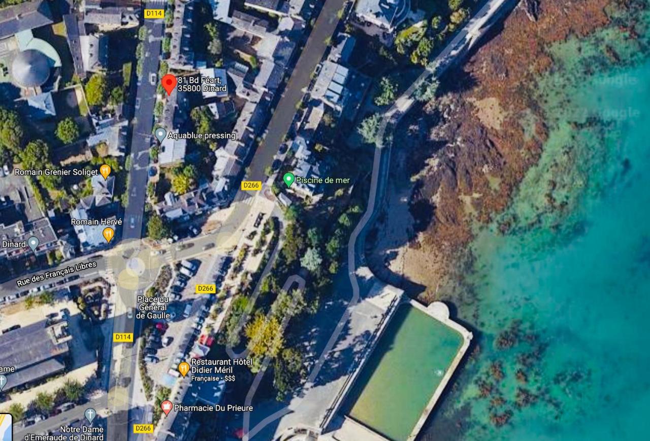Homard & Fox, Le Feart, Studio Avec Coin Terrasse & Barbecue Dinard Exterior photo
